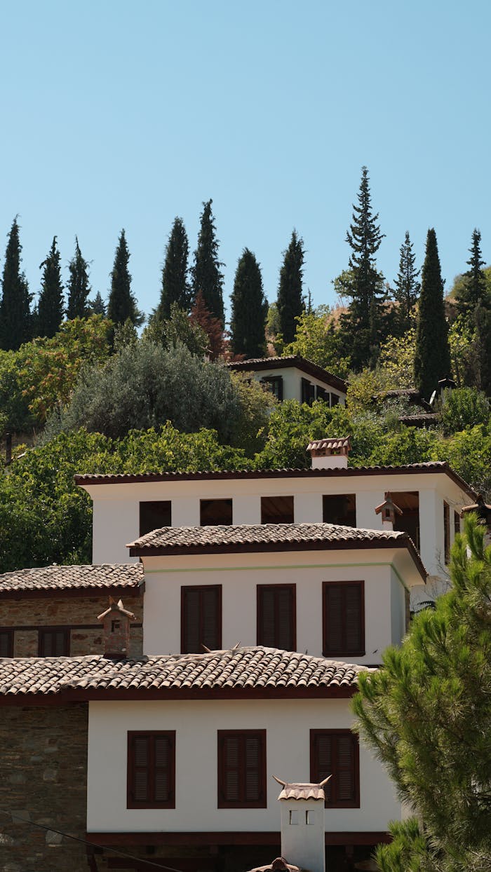 gallery-04 Picturesque Ottoman houses amidst lush greenery in Şirince, İzmir, Türkiye.